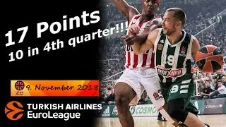 Lukas Lekavicius Full Highlights 9.11.2018 Panathinaikos vs Olympiacos - 17 Pts! | UF44 Highlights