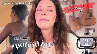 escaping the idea of living in potential. a vlog.