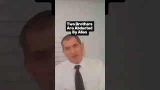 Two brothers are abducted by aliens in a circular UFO #uap #alien