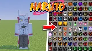 IT'S OUT!!! NEW BEST NARUTO ADDON WITH OVER 700 MODES FOR MINECRAFT PE 1.21.131+ 😱😱😱 (NARUTO ZX V...