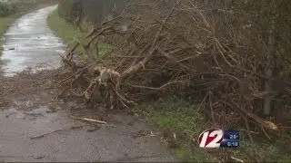 Cliff Walk Hit Hard by Hurricane Sandy