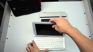 Bluetooth Keyboard Dock Case For Samsung Galaxy Note 8.0 N5100 N5110 Black/White