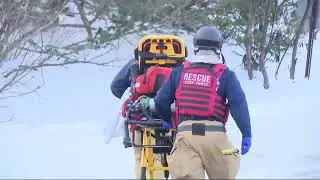 Man barricades himself inside home after stabbing in Johnston