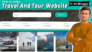 How To Make a Travel And Tour Agency Website With WordPress in 40 minutes