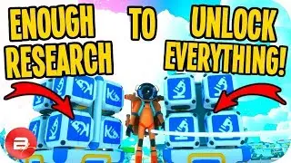 How to UNLOCK ALL RESEARCH in Astroneer 1.0 (Astroneer Gameplay)