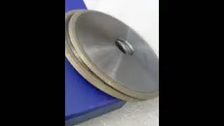 Bronze-Bonded Diamond Grinding Wheels with Double Bevel Profile #grinding #abrasives  #diamond