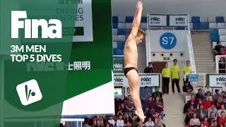 Top 5 Dives Men's 3m Final | FINA/NVC Diving World Series - Beijing 2017