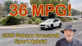 Обзор Subaru Crosstrek Hybrid 2026 года: больше мощности, 36 миль на галлон и настоящие возможнос...