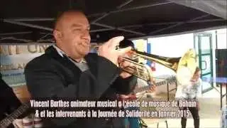 Vincent Barthes intervenant et animateur musical a l'&eacute;cole de musique de Bohain