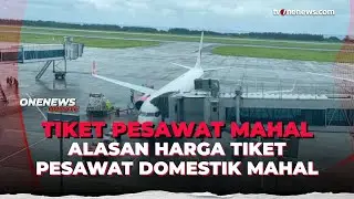 Tiket Pesawat Domestik Lebih Mahal dari Penerbangan Internasional, Ini Penyebabnya | OneNews Update