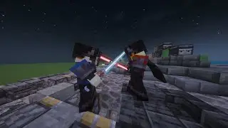 Minecraft Lightsaber Duel (No Sound)