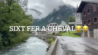 Le Cirque des Sixt Fer à Cheval  au de part de Samoëns