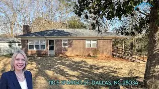 Tour Our Newest Rental Property | 110 S Spargo St, Dallas, NC 28034