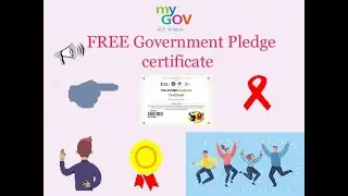 myGov Pledges and free certificates