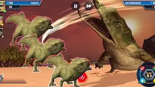Team Dino AQUILOPS VS Team Dino MASTODONSAURUS Ep316 @NINIKAKAD