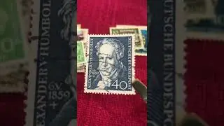 Stamp Collecting Fun : Germany Stamps Selecting