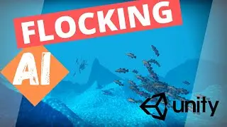 Flocking AI Algorithm in Unity Tutorial