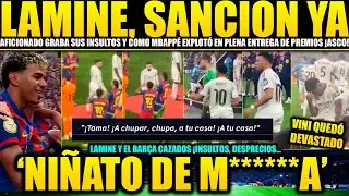 GRABAN A LAMINE YAMAL DESPRECIANDO AL REAL MADRID Y MBAPPÉ EXPLOTA CONTRA EL  ¡DICEN DE TODO! ASCO
