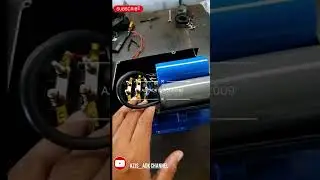 Cara pemasangan Kapasitor pada Dinamo 1phase Sejenis..