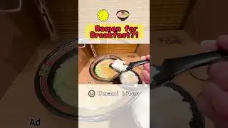 Ichiran Ramen: The Ultimate Japanese Salaryman Morning Routine #shorts #japan  #japantravel