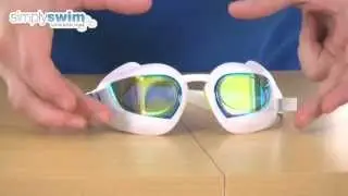 Speedo Fastskin 3 Super Elite Goggle Mirror - White - www.simplyswim.com