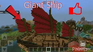 Exploring the Giant Ship in Minecraft! Ft. Pixlriffs Survival guide World