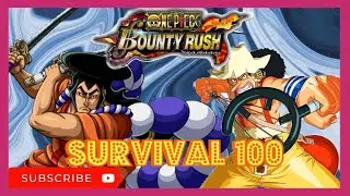 KOZUKI ODEN & GOD USSOP SURVIVAL 100 | ONE PIECE BOUNTY RUSH