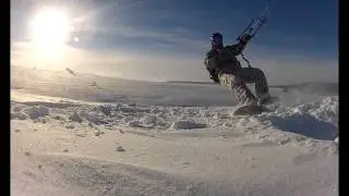 Snowkite Session velkoKrusne 8.12.2012 Stejnaci