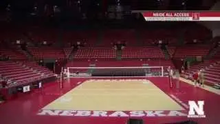 Nebraska Volleyball - Terry Pettit Court Dedication - NSide Nebraska Show