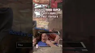 After mashing Critical Art to save your Life #streetfighter6