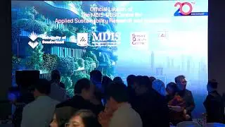 Launch of MDIS - University Of Sunderland Centre for Applied Sustainability Research And Innovation
