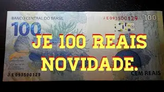 C&Eacute;DULA 100 REAIS JE VALOR DE CAT&Aacute;LOGO