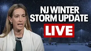 Live: NJ Gov. Sherrill update on major winter storm