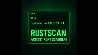 RustScan: The Fastest Port Scanner for Hackers!