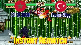 FT5 @samsho2: CATALAMAN (MA) vs fatihxf99yy (TR) [Samurai Shodown II Fightcade] Jan 29
