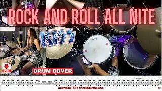 Rock And Roll All Nite - Kiss - Drum Cover (Drum Score)