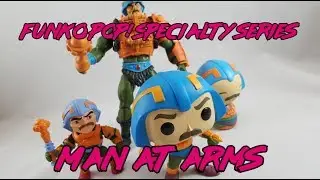 Funko POP! Specialty Series MASTERS OF THE UNIVERSE MAN AT ARMS Toy Review
