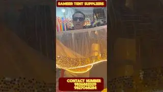 Light wali Jhalar tent decoration ￼for garba pandal #sameer_tent_supplier #short  #navratrispecial