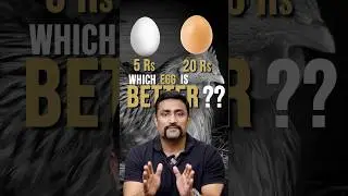 ₹5 Egg vs ₹20 Egg.. Which is Better?? #sho