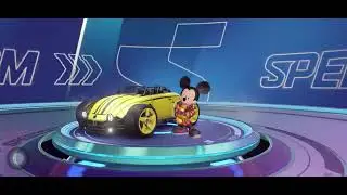 Mickey mouse car game @speedstorm for kids 