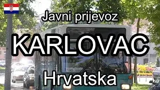 Karlovac, Hrvatska. Javni prijevoz