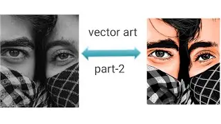 vector art part -2...(Colouring and outline)...
