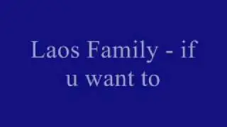 Laos Family - if u want to