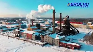 Herochu after-sales team went to Russia for installation