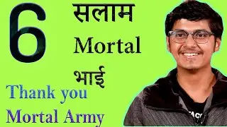 Mortal 6 Million Subscribers Celebration | Every Million journey | Mortal Army #6million #mortal
