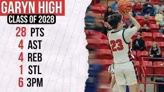 Garyn High (Class of 2028) Drops 28 PTS, 4 AST, 4 REB, & 6 3PM in Win Over #2 Bergman