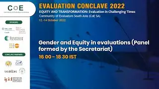 Evaluation Conclave 2022: Panel Discussion on 13 October 2022