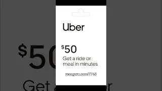 Uber Gift Card: Easy Gift WIN!
