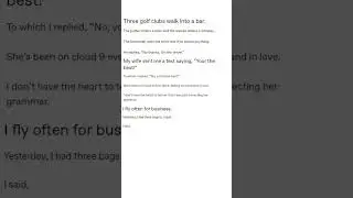 Short Joke Collection 3