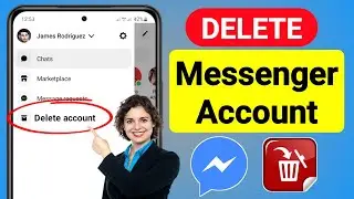 Как УДАЛИТЬ аккаунт Messenger (2023) | Удалить аккаунт Messenger
